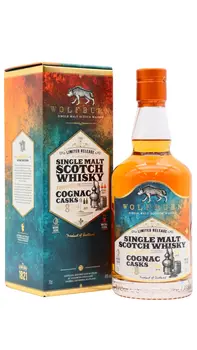 Wolfburn - 8 year old Cognac Cask Matured Highland Single Malt Scotch Whisky 70cl 46% ABV