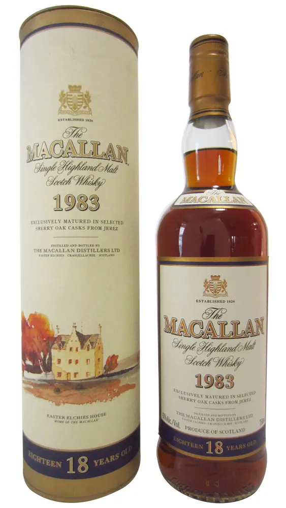 Macallan - 2001 Release Sherry Oak Highland Single Malt Scotch 1983 18 year old Whisky (75cl)