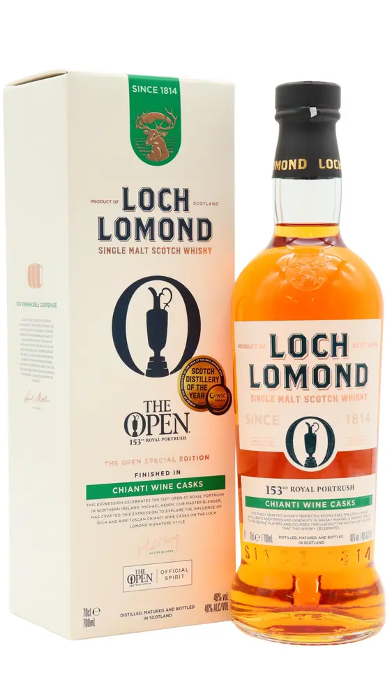 Loch Lomond - The Open 2025 - 153rd Royal Portrush Special Edition Single Malt Scotch Whisky