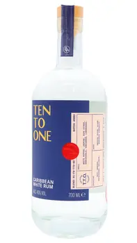 Ten To One - White Rum 70cl 45% ABV (Ciara)