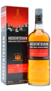 Auchentoshan - 12 year old Lowland Single Malt Scotch Whisky 70cl 40% ABV