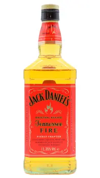 Jack Daniel's - Tennessee Fire Whiskey Liqueur (1 Litre) (Old Black Text Bottling)