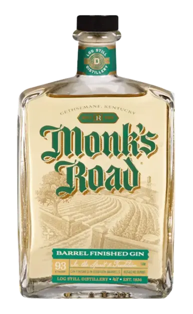 Monks Road Gin Finished In Bourbon Barrel 750ml