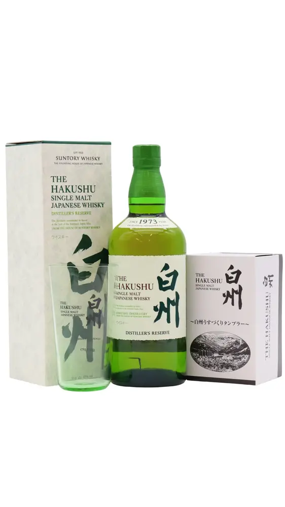 Hakushu - Distiller's Reserve Japanese Whisky (Includes Branded Glass) 70CL