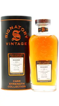 Inchgower - Signatory Vintage Cask Strength - Marsala Wine Cask  #109 2011 13 year old Whisky