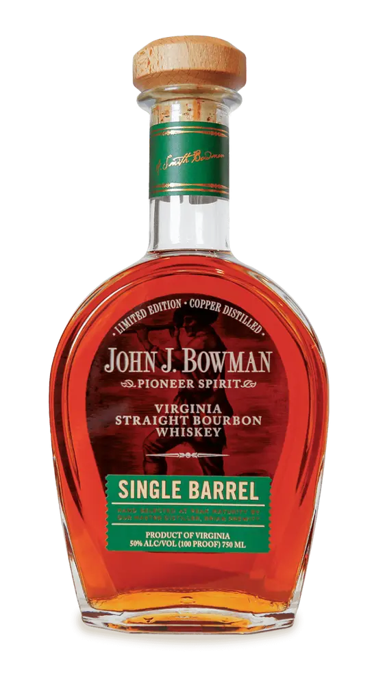 John J Bowman Bourbon Single Barrel 100pf 750ml