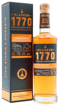 Glasgow 1770 - 5 year old Small Batch Series - Constantia Wine Cask Unpeated Single Malt Scotch Whisky 70cl 56.6% ABV