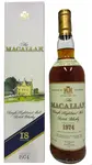 Macallan - 1992 Release Sherry Oak Highland Single Malt Scotch 1974 18 year old Whisky 70CL