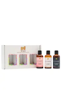 West Midlands Distillery - Dr Eamers - Premium Gin 5cl x 3 45% ABV Miniature Gift Pack