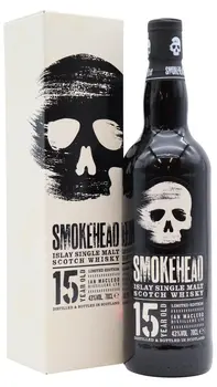 Smokehead - 15 year old Islay Single Malt Scotch Whisky 70cl 43% ABV
