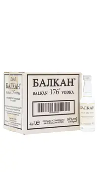 Balkan - 176 Vodka Miniatures (12 x 4cl)