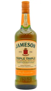 Jameson - Triple Triple Irish Single Malt Whiskey 100cl 40% ABV (1 Litre)