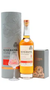 Rosebank (silent) - Release #2 Single Malt Scotch 1990 31 year old Whisky (Includes Tasting Glass)