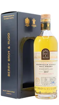 Myken - Berry Bros & Rudd Nordic Casks - Norwegian Single Cask #15 2017 4 year old Whisky 70CL