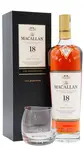 Macallan - 2024 Release Sherry Oak Highland Single Malt Scotch 18 year old Whisky (Includes Tasting Glass) 70CL