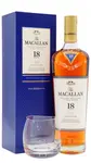 Macallan - 2023 Release Double Cask Highland Single Malt Scotch 18 year old Whisky (Includes Tasting Glass) 70CL