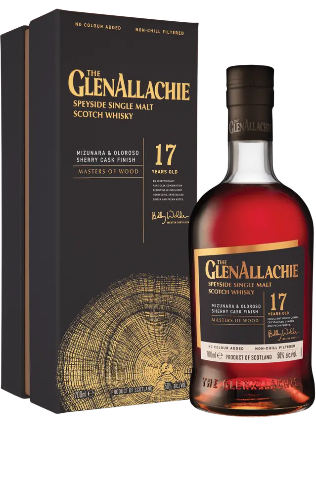 Glenallachie Scotch Single Malt Mizunara & Oloroso Sherry Cask Finish Speyside 17yr 700ml