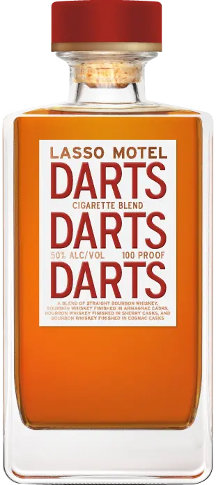 Lasso Motel Whiskey Straight Cigarette Blend Finished In Armagnac Sherry Cognac Casks Kentucky 750ml