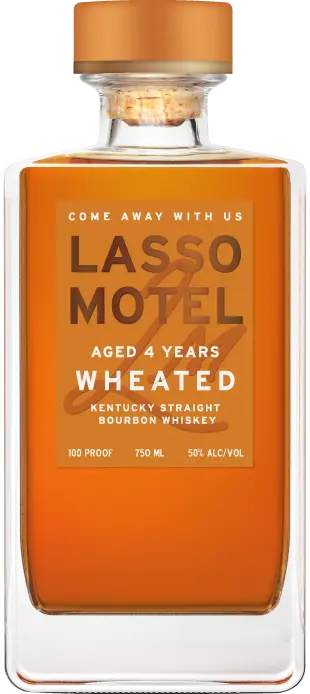 Lasso Motel Whiskey Straight Wheated Kentucky 4yr 750ml