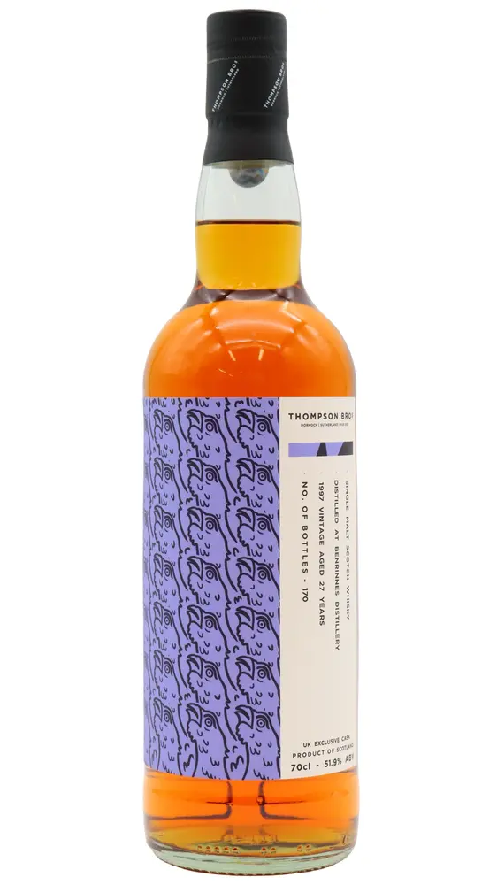 Benrinnes - Thompson Bros Single Malt Scotch 1997 27 year old Whisky (UK Exclusive)