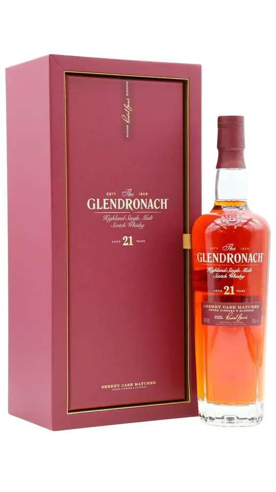 Glendronach - Highland Single Malt Scotch 21 year old Whisky