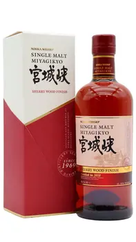 Nikka Miyagikyo - Sherry Wood Finish Single Malt Japanese Whisky 70CL