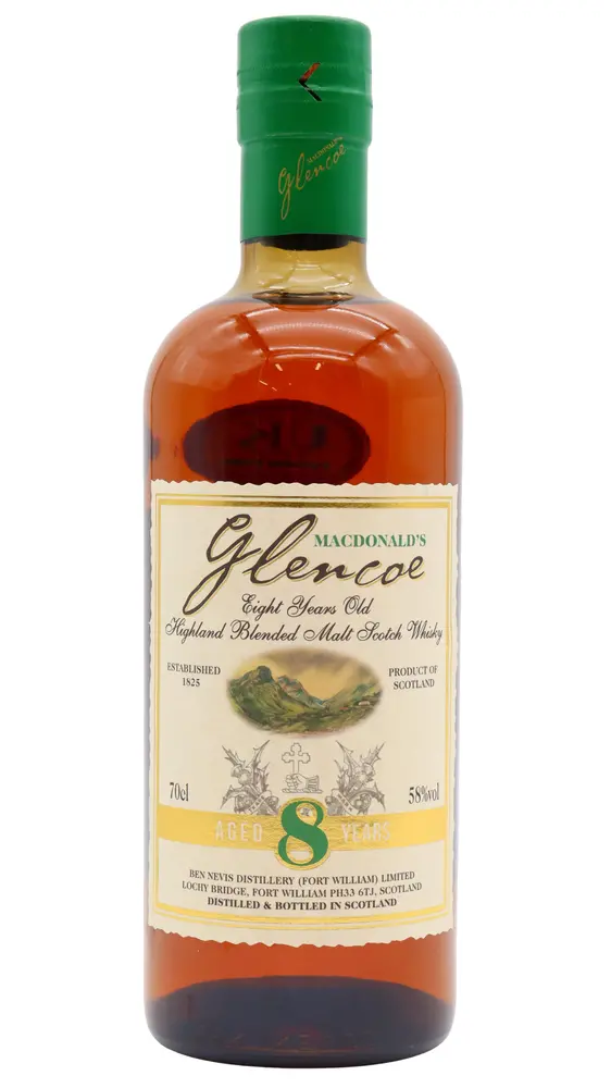Ben Nevis - 8 year old Glencoe Blended Malt Scotch Whisky 70cl 58% ABV
