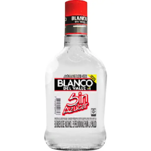 Blanco Del Valle Aguardiente Sin Azucar 375ml
