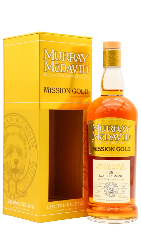 Loch Lomond - Murray McDavid Mission Gold Series Sauternes Wine Cask 1996 28 year old Whisky 70CL