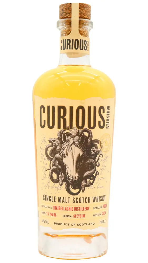 Craigellachie - Curious Whiskies Single Malt Scotch 2009 15 year old Whisky 70CL
