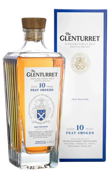 Glenturret Scotch Peat Smoked Single Malt 2023 Release 10yr 750ml
