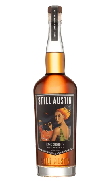 Still Austin Whiskey Rye Cask Strength Single Barrel Limited Release Texas 750ml