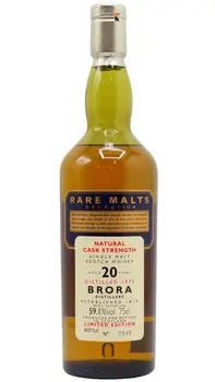 Brora (silent) - 20 year old Rare Malts Selection Single Malt Scotch 1975 Whisky 75cl 59.1% ABV