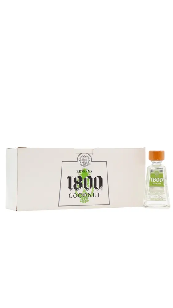 1800 - Coconut Infused Tequila Miniatures (10 x 5cl)