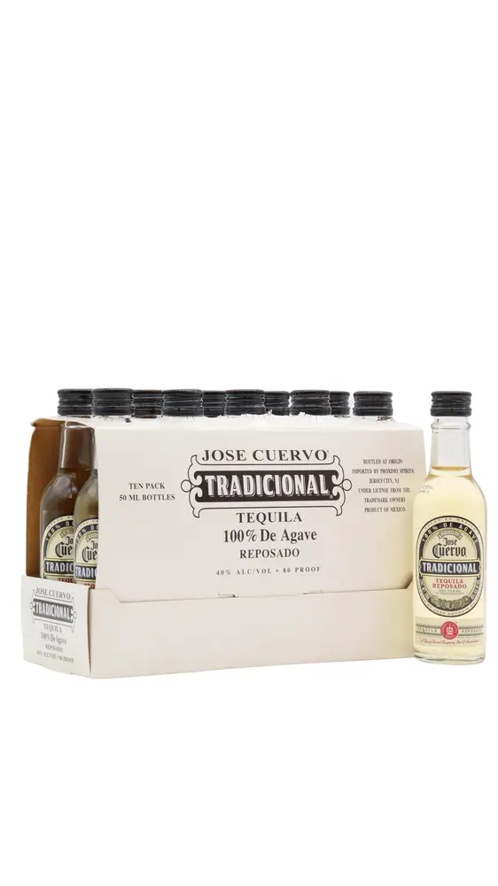 Jose Cuervo - Tradicional Reposado Tequila Miniatures (10 x 5cl)