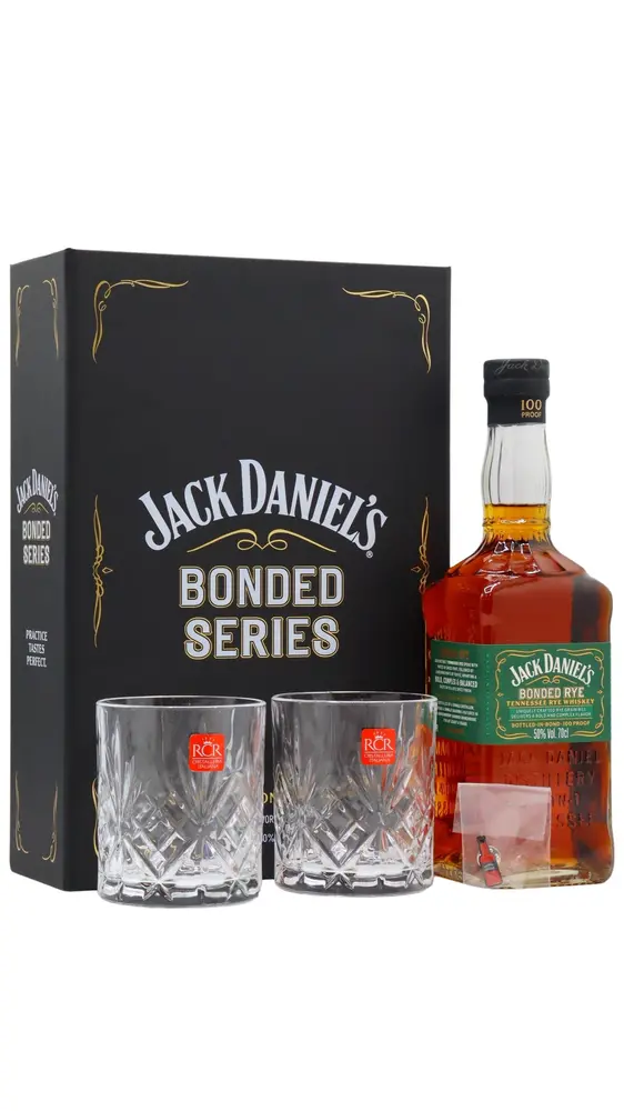 Jack Daniel's - Bonded Rye Whiskey Glass Pack 70CL