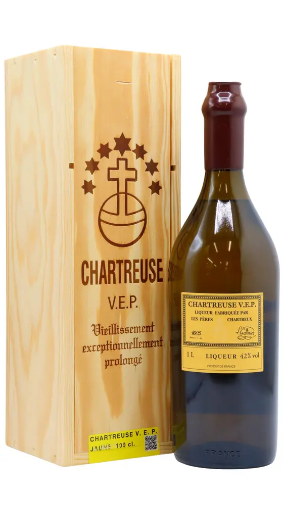 Chartreuse - Yellow VEP Herbal 2024 Liqueur (1 Litre)