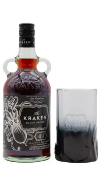 Kraken - 47 Black Spiced Rum 70cl 47% ABV (Includes Branded Glass)