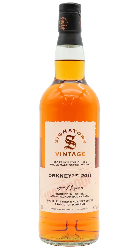 Highland Park - Signatory Vintage 100 Proof - Batch #58 2011 14 year old Whisky 70CL