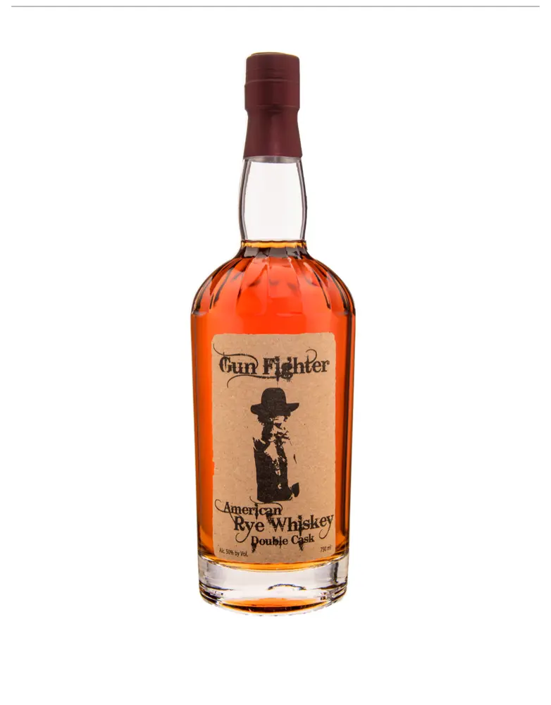 Golden Moon Gunfighter Whiskey Rye Double Cask Colorado 750ml