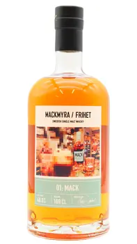 Mackmyra - Frihet / Freedom Collection 01: Mack Swedish Single Malt Whisky 100cl 40% ABV (1 Litre)