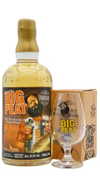 Big Peat - Hanukkah Edition 2021 Islay Blended Malt Whisky (Includes Tasting Glass) 70CL