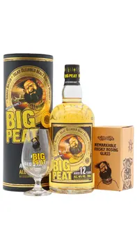 Big Peat - 12 year old Islay Blended Scotch Whisky 70cl 46% ABV (Includes Tasting Glass)