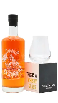 Stauning - Bastard Mezcal Finish Danish Rye Whisky (Includes Branded Glass) 70CL