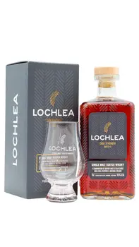 Lochlea - Cask Strength Batch 3 Single Malt Scotch Whisky 70cl 59.8% ABV (Includes Glencairn Glass)