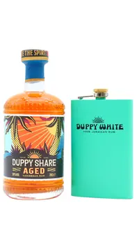 Duppy Share - Aged Rum (Kano) (Includes Hip Flask)