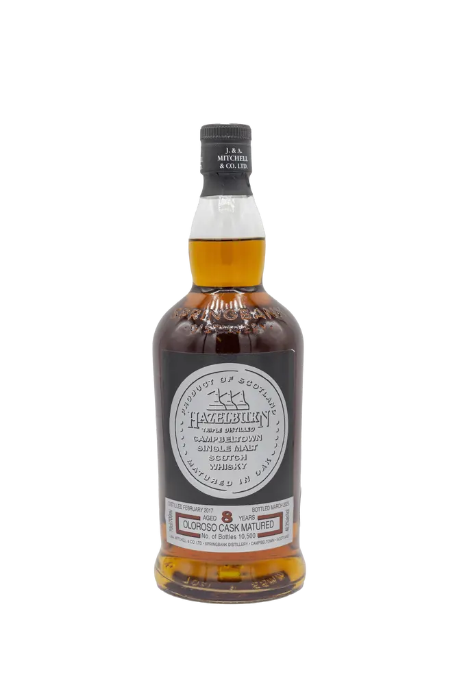 Hazelburn Scotch Single Malt Oloroso Cask Matured Campbeltown 8yr 700ml