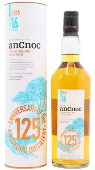 anCnoc - 16 year old 125th Anniversary Cask Strength Highland Single Malt Scotch Whisky 70cl 56.3% ABV