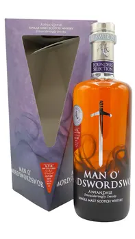 Annandale - Man O' Sword Founder's Selection - Single Cask #348 2017 Whisky 70cl 61.6% ABV