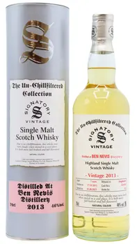 Ben Nevis - Signatory Vintage Single Malt Scotch 2013 7 year old Whisky 70CL